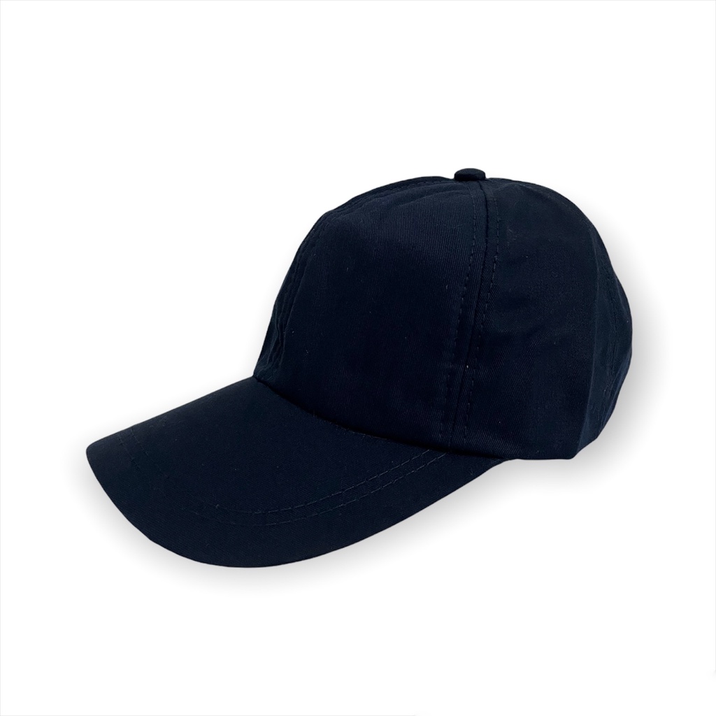 Topi Distro Anak Bahan Kanvas Model Baseball Polos
