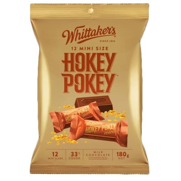 

Whittaker's Pokey Hokey Mini Chocolate 180gr-Chocolate Import