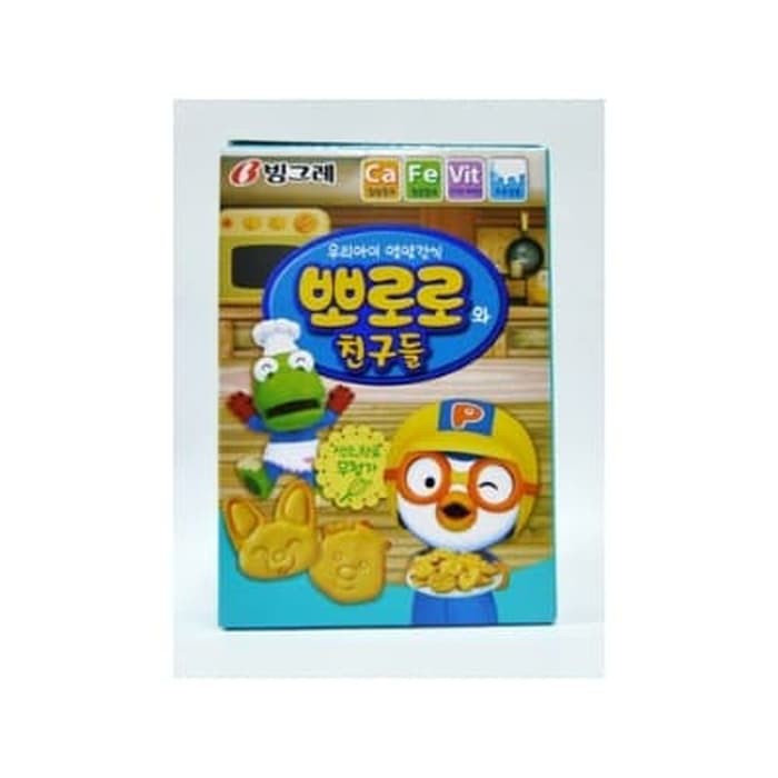 

#HANDCARRY Binggrae Pororo Biscuits Plain 65g - UFOHCR0278