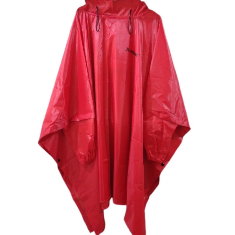 Jas Hujan PONCO Lengan Tangan allsize Big Size Raincoat kelelawar X-Mount