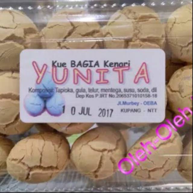 

Kue Bagia Kenari YUNITA