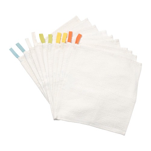 KRAMA Handuk kecil 10 pcs putih