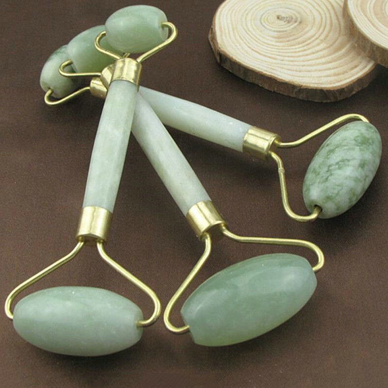 ALAT PIJAT KESEHATAN WAJAH FACE ROLLER MASSAGE BATU JADE FACE PERAWATAN KECANTIKAN WAJAH VA54