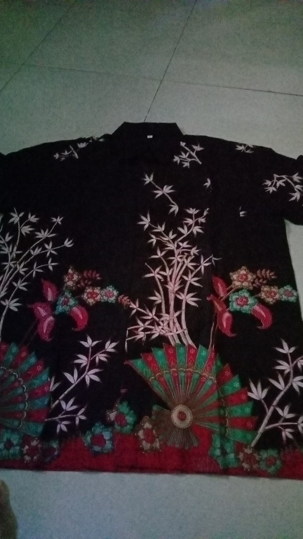 Kemeja Hem Batik Terviral Original No Kw Ready Seragam Harga Grosir