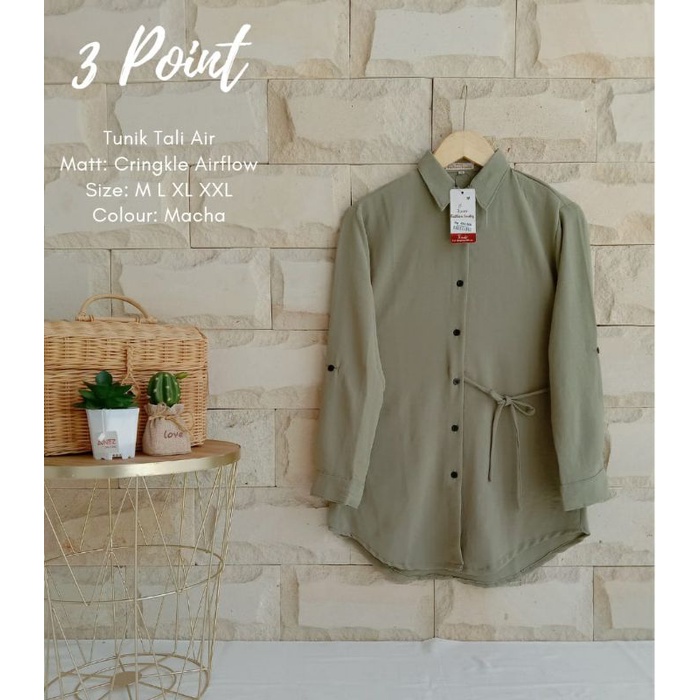 Tunik Tali Airflow 100% Original 3point