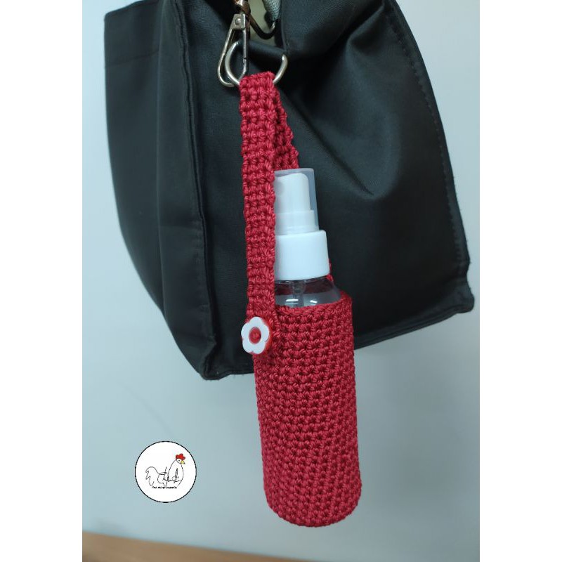 Holder Hand Sanitizer/ gantungan hand sanitizer / Rajut