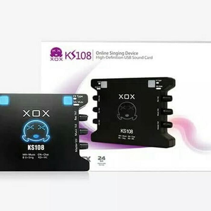 Original Sound Card XOX KS108 USB Soundcard External XOX KS108 Online