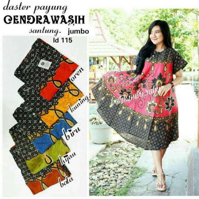 Grosir Daster payung Jumbo, daster batik