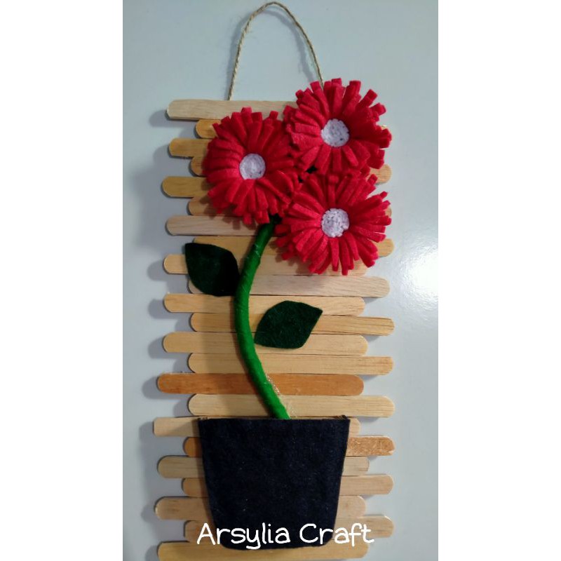 Hiasan dinding/hiasan pintu/hiasan dinding kain flanel/wall decor flanel