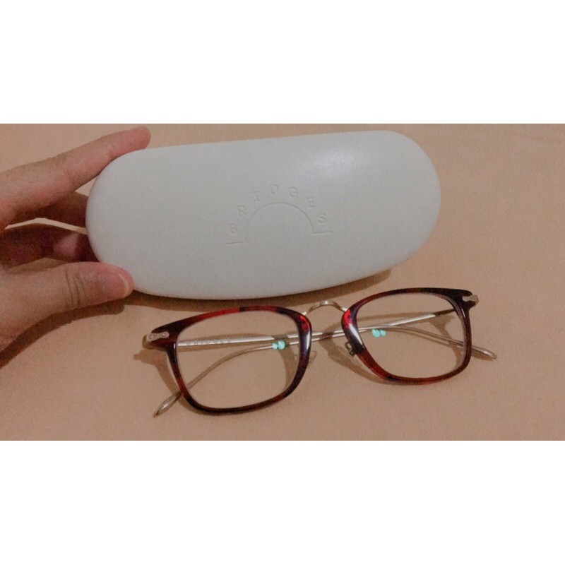 Kacamata Bridges eyewear + lensa (-1.25)