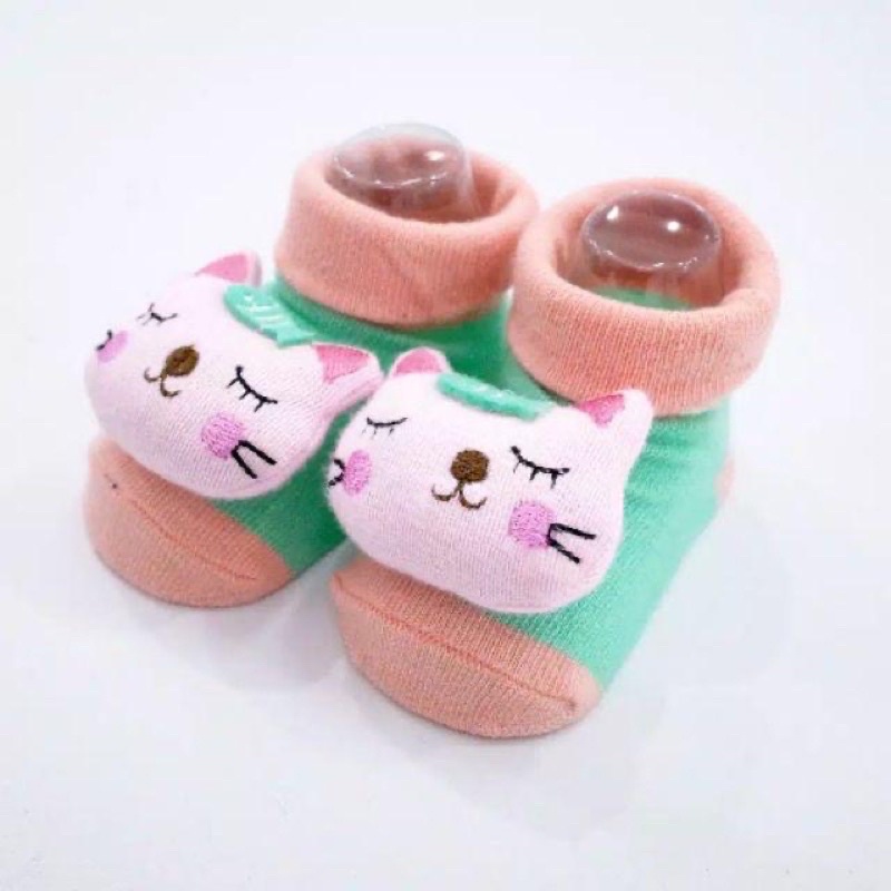 Kaos Kaki Bayi Baby Newborn 0 - 1 Tahun Laki Laki Perempuan Sepatu Bayi Sepatu Newborn Kaos Kaki Bayi BONEKA lucu Korea