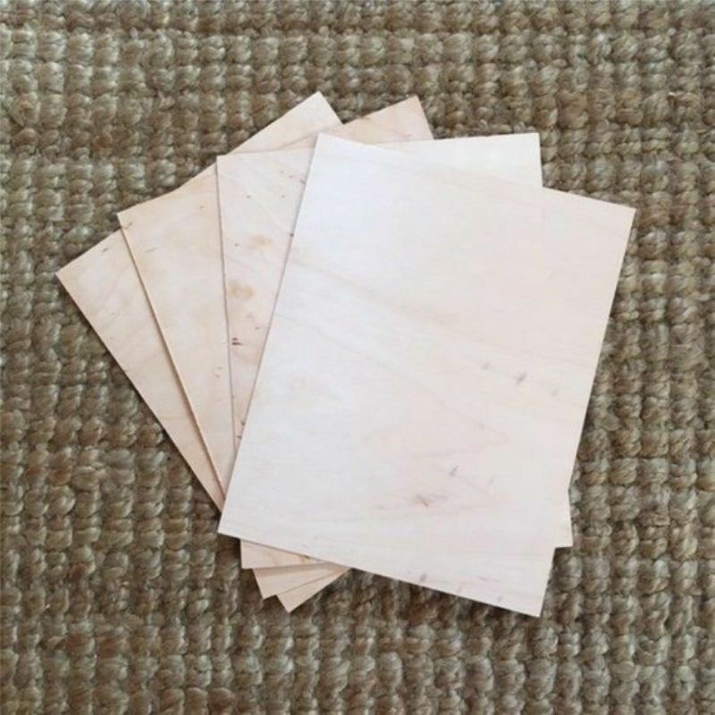 Triplek Multipleks Custom tebal 8mm Plywood Ukuran A3 A4 A5 F4 A3plus  40 x 40 customs