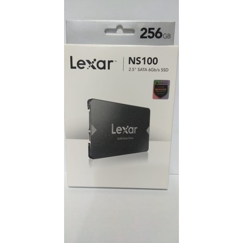 SSD Lexar NS100 256GB Sata 3 - Lexar SSD NS100 256 GB 2.5&quot;