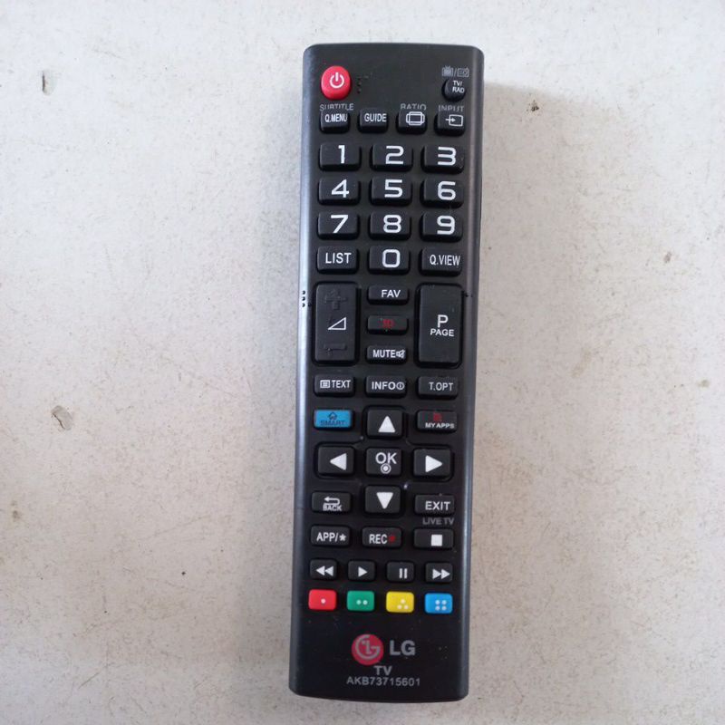 REMOTE REMOT TV LG  SMART TV LCD LED AKB73715601