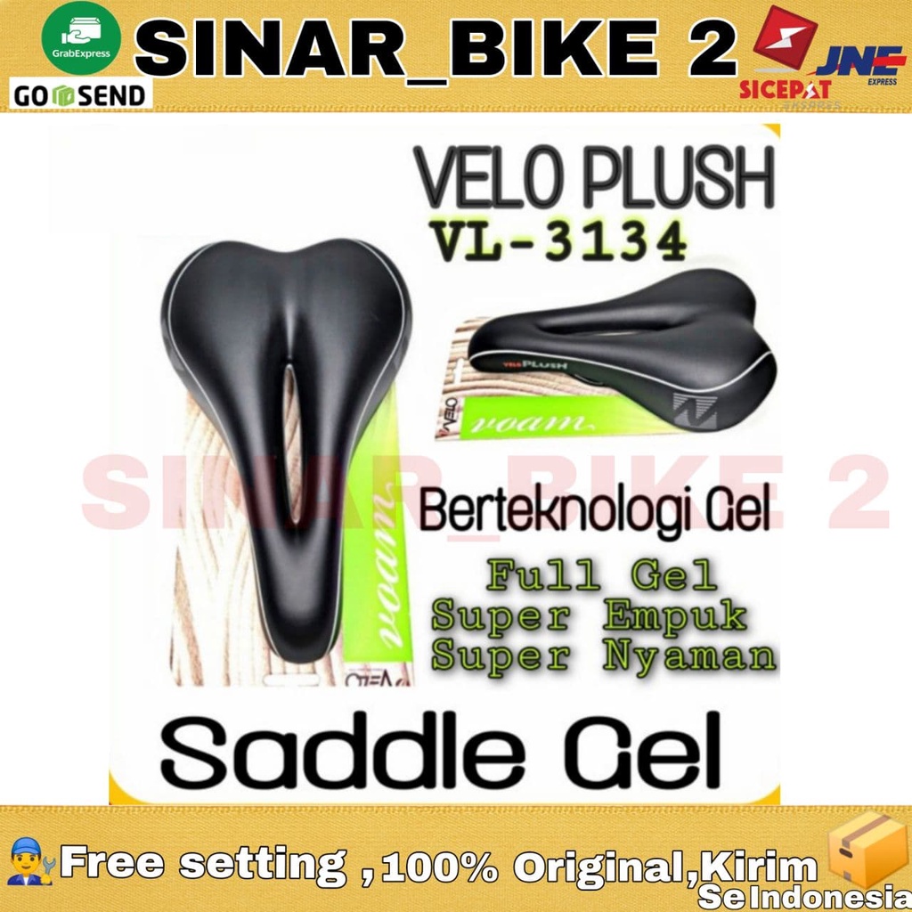 Sadel Velo Plush Gel VI 3143 Super Empuk