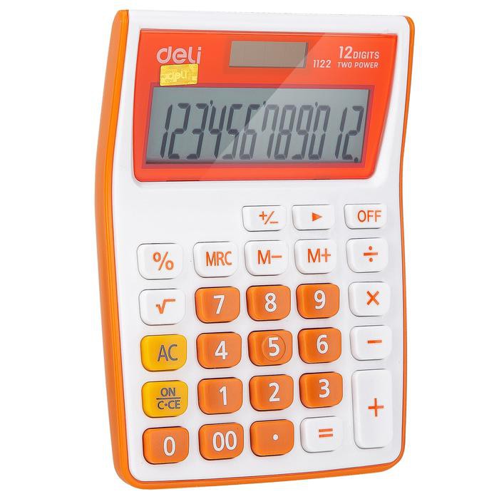 

Hargamiring DELI Calculator 12-digit E1122 - Kalkulator kantor 12 digit - Hijau muda Paling oke