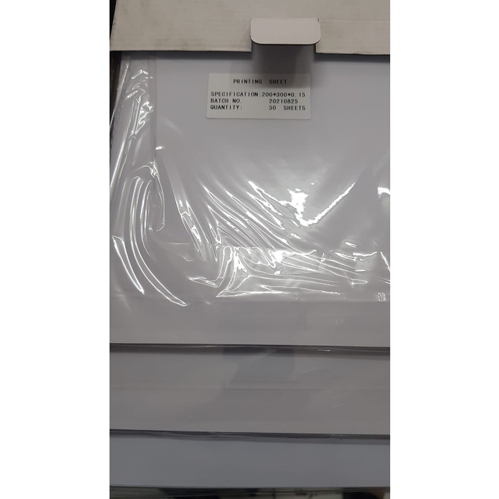 

Kertas PVC Bahan ID Card Instan 50 Sheet Merk Amanda