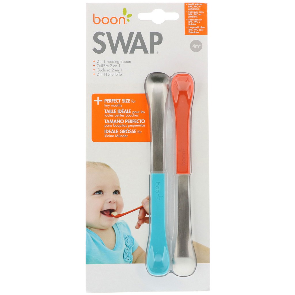 Boon Swap 2 in 1 Feeding Spoon