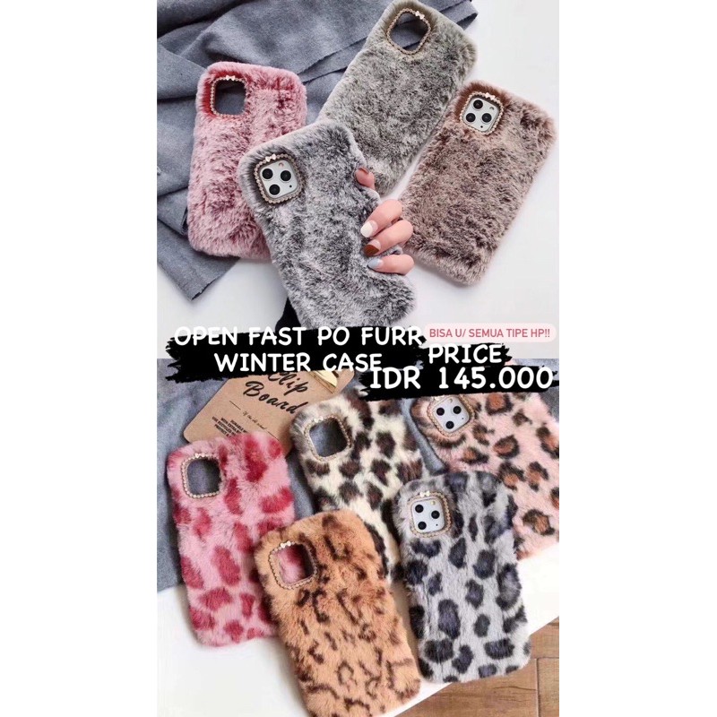 FURR CASE BY PREORDER iPhone Oppo Vivo Xiaomi Samsung Realme Redmi Note 3 4 5 6 8 9 pro S1 V19 Y19