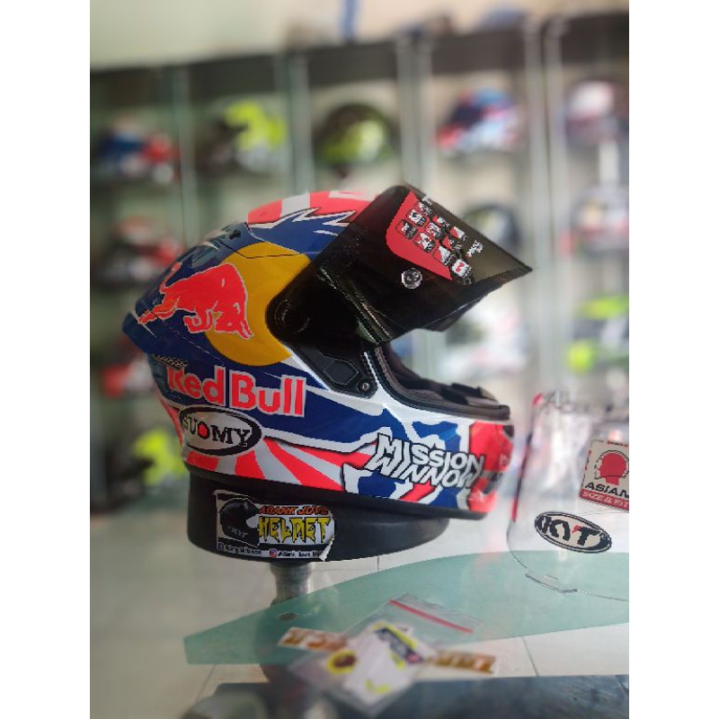 KYT TT COURSE REPAINT DOVIZIOSO PAKET ASESORIS