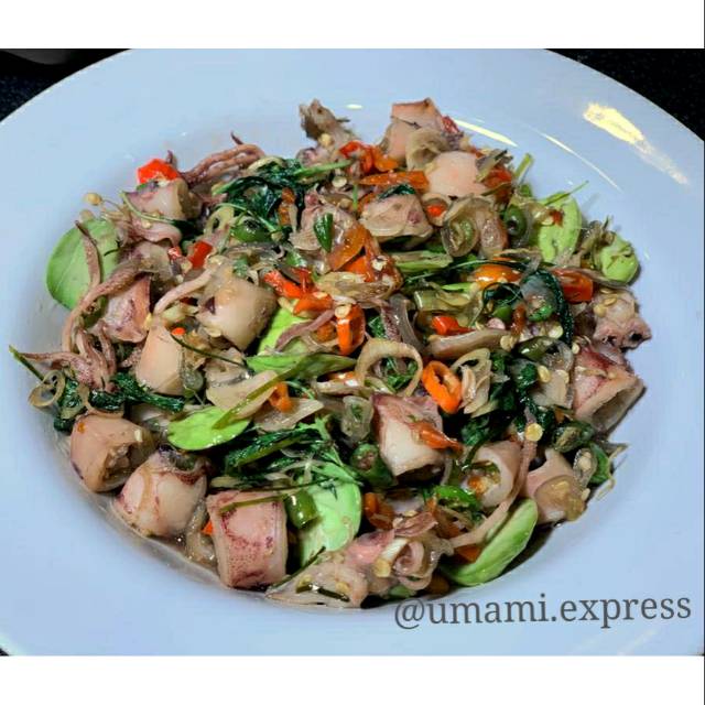 

Cumi pete pedas Insane 250gr
