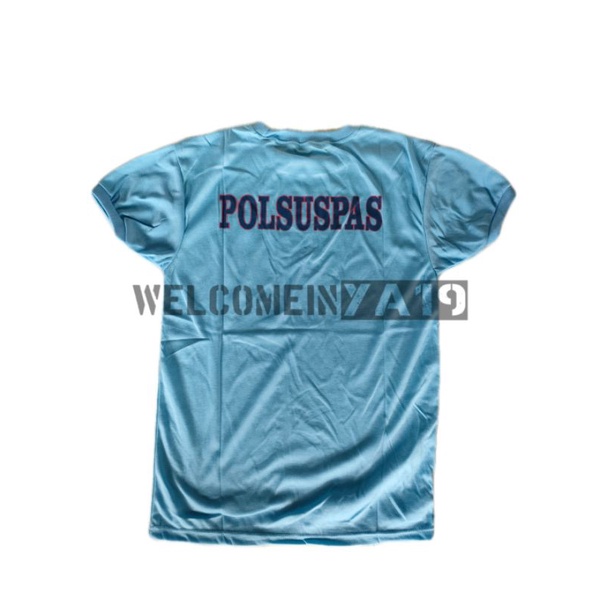 Kaos Pendek POLSUSPAS PDH PDL Logo / Oblong POLSUSPAS Sablon