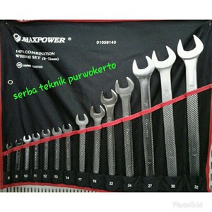 KUNCI RING PAS 8-32MM MAXPOWER