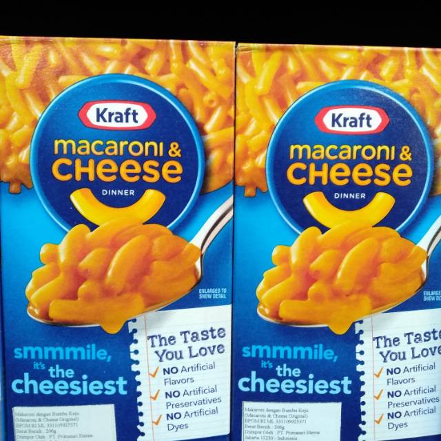 

Kraft macaroni&cheese dinner