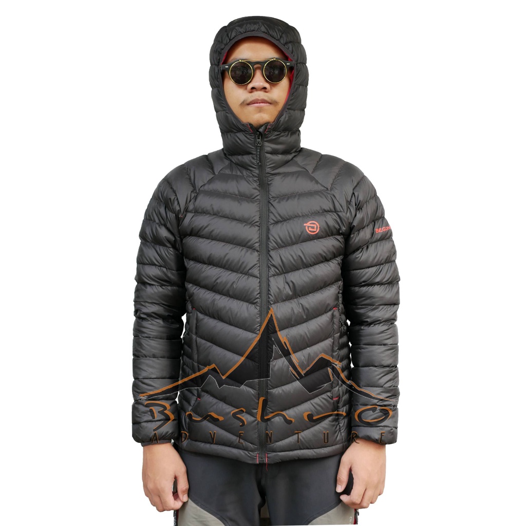 Jaket Gunung Begonia Goose Down Puffy Jacket 850 Fill Power - Jaket Outdoor Bulu Angsa Begonia