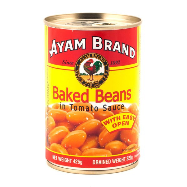 

AYAM BRAND BAKED BEANS IN TOMATO SAUCE 425 GR