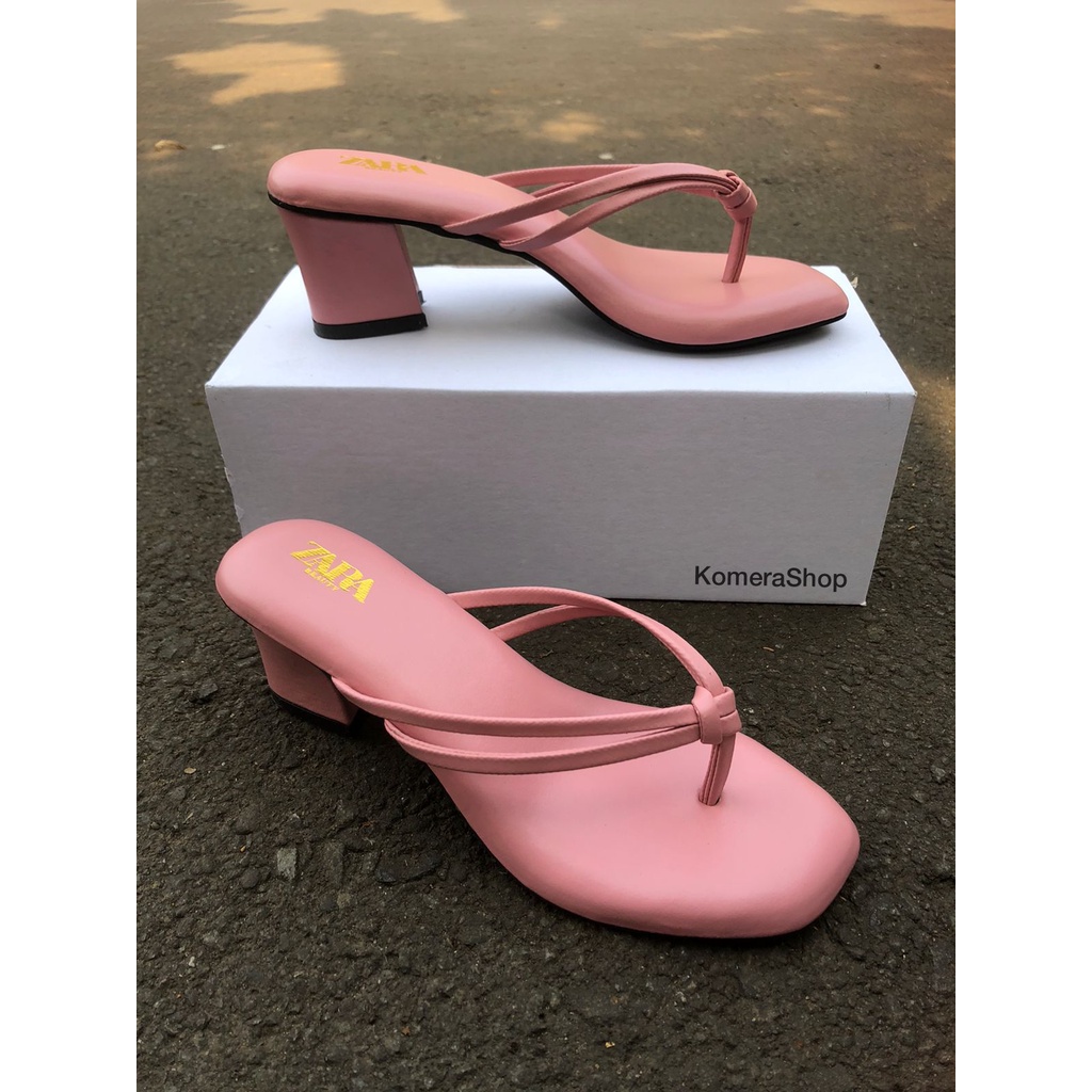 SANDAL WANITA HEELS ZARRA PREMIUM BY KOMERASHOP