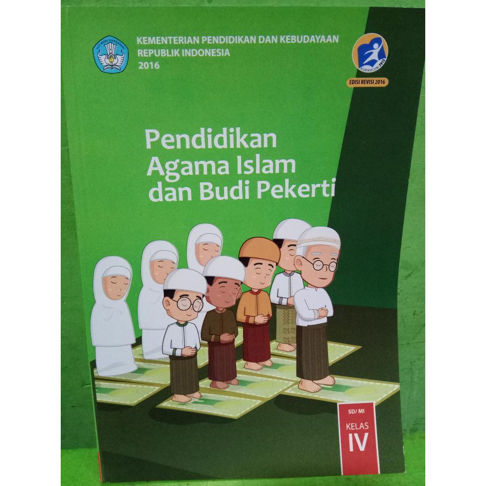 Buku Pendidikan Agama Budi Pekerti Kelas 4 Sd Revisi 2016 Kementrian