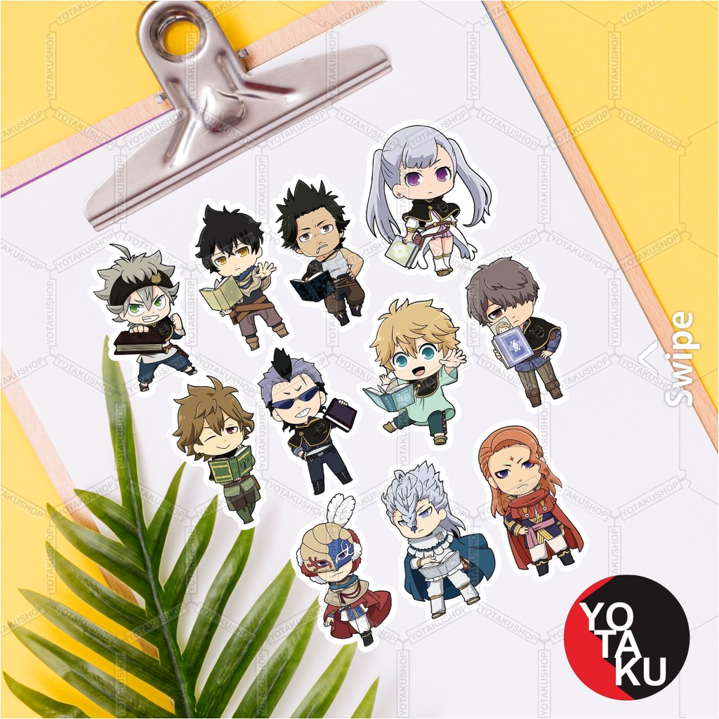 

Stiker Sticker Anime Black Clover SA0204 YOTAKUSHOP