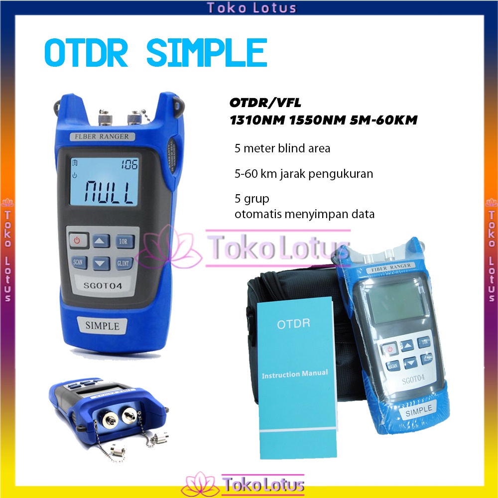 Optical Fiber Ranger Breakpoint Simple OTDR