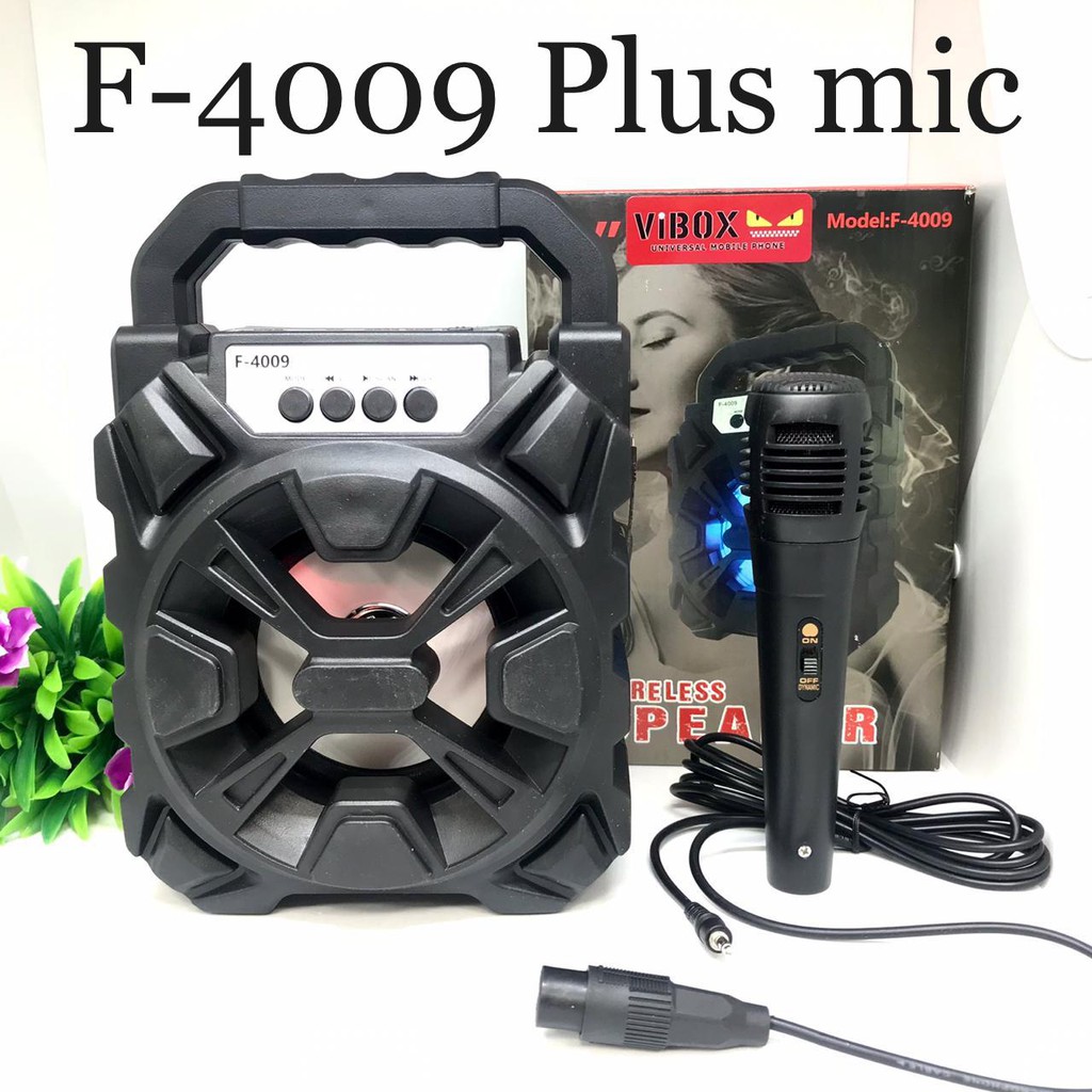 Speaker BLUETOOTH VIBOX F-4009 PLUS MIC KAROKE