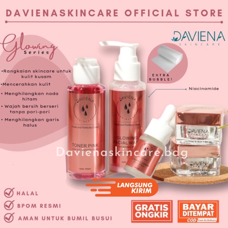 GLOWING / WHITENING SERIES DAVIENA SKINCARE