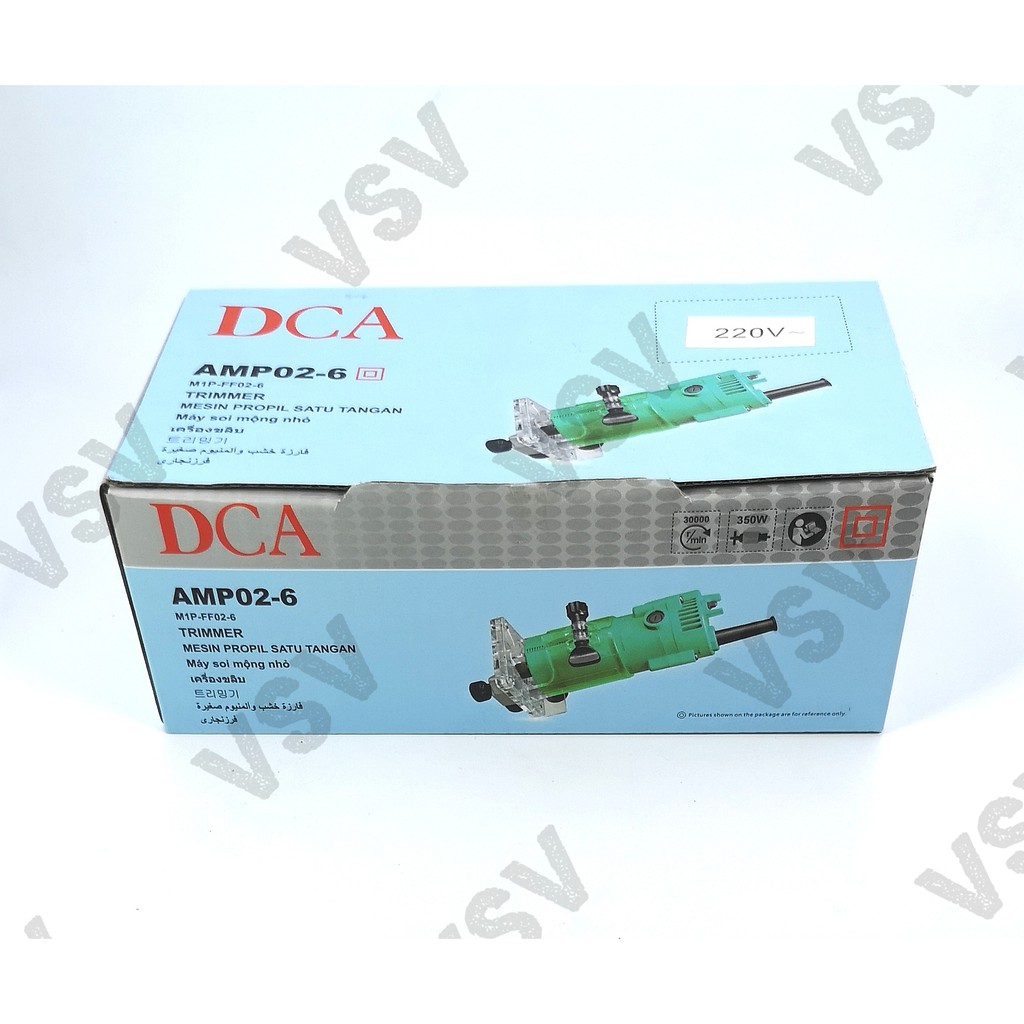 DCA Wood Trimmer AMP02-6 Mesin router Trimmer Mesin profil kayu