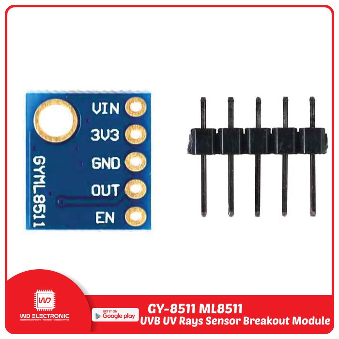 GY-8511 ML8511 UV Rays Sensor Breakout Module