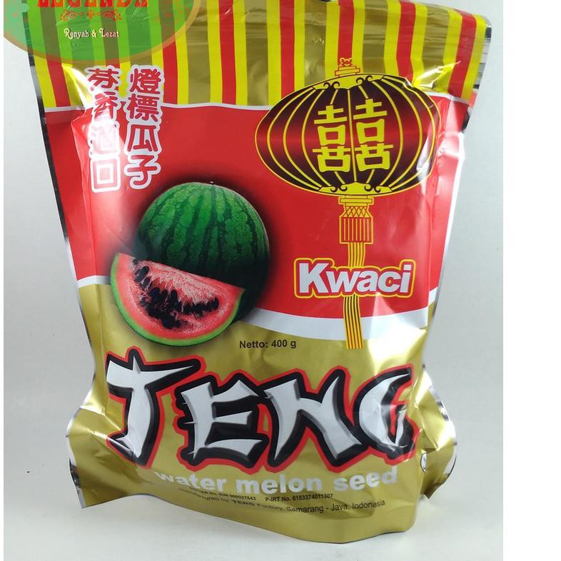 4.4 COD Kwaci Kuaci Biji Semangka cap TENG Water Melon Seed 400gr
