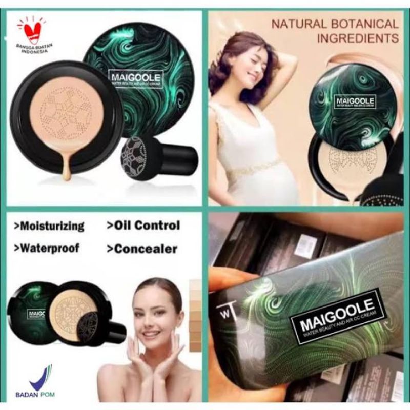 [ORIGINAL 100%] SUNISA MUSHROOM BEDAK TAHAN AIR BB CREAM CC