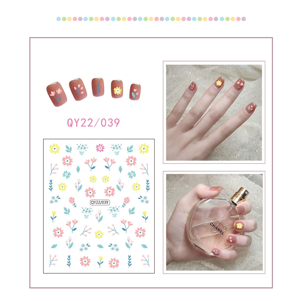 LRC Nail Sticker Stiker Kuku QY22