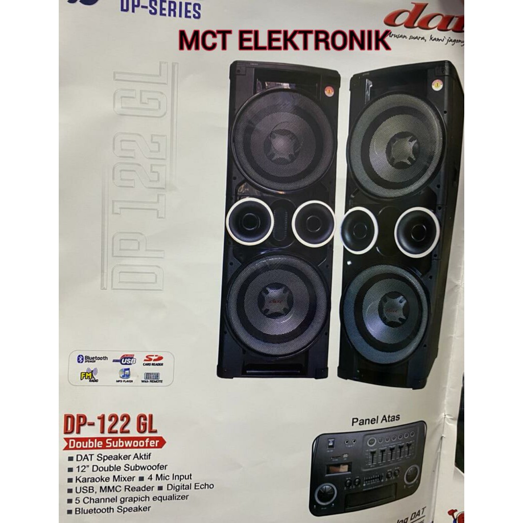 Speaker datt -DP 122 GL