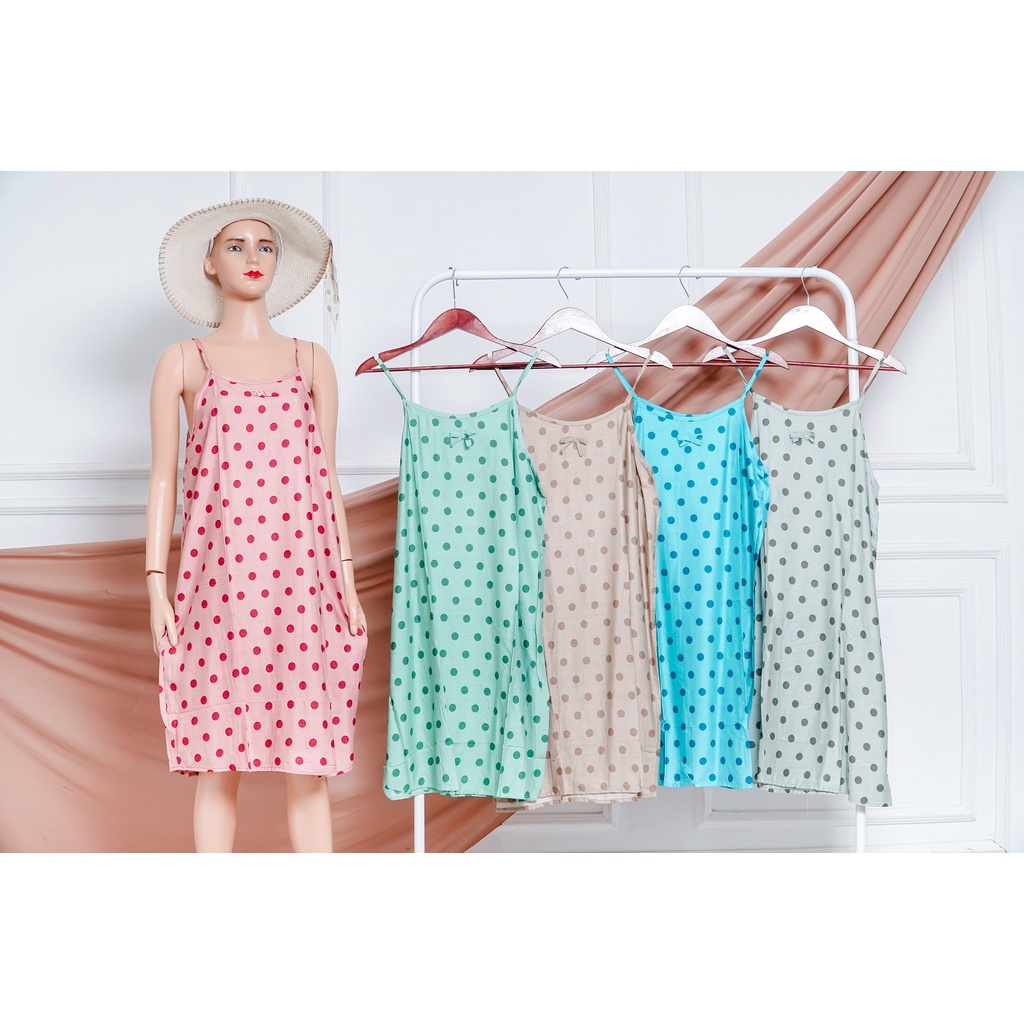 DASTER GONDIL MOTIF POLKADOT PUNDAK TALI