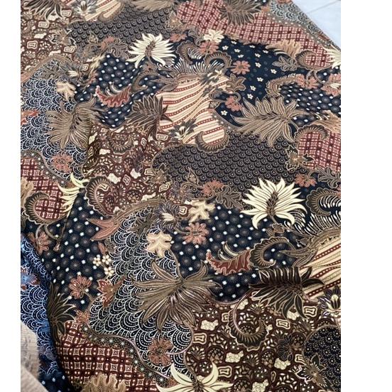 ♖ Restock 2022 (B145) Harga Per Meter Kain Batik Halus Foil Pria Wanita (lb120) ♦