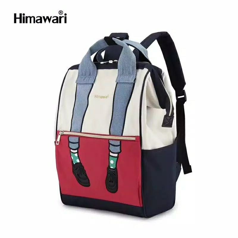 Tas Ransel Himawari / Backpack Himawari ORIGINAL Tipe 3326 - Abu-abu