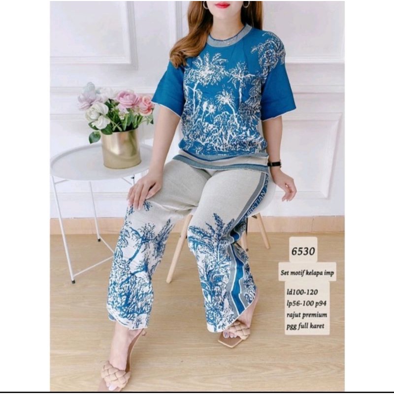 SETELAN IMPORT RAJUT PREMIUM CRISTIAN DIOR