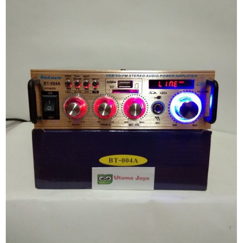 Amplifier Betavo BT-004A STREO USB AC/DC Ampli Mini