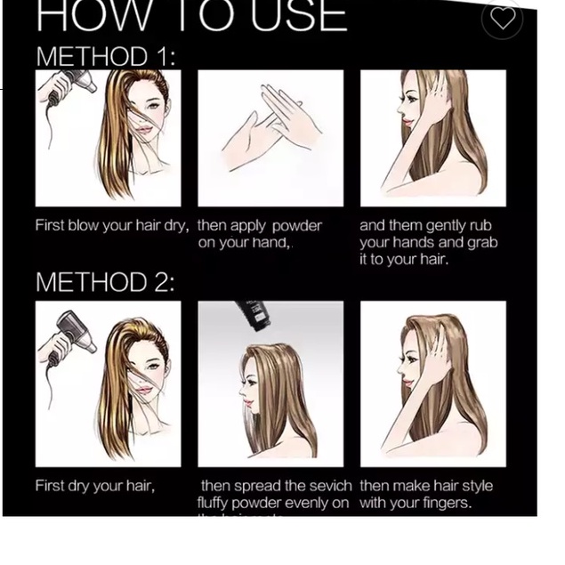 Sevich Hair Powder Fluffy Thin Powder Man/Women Dust It Styling Matte Texture Increase Hair Volume