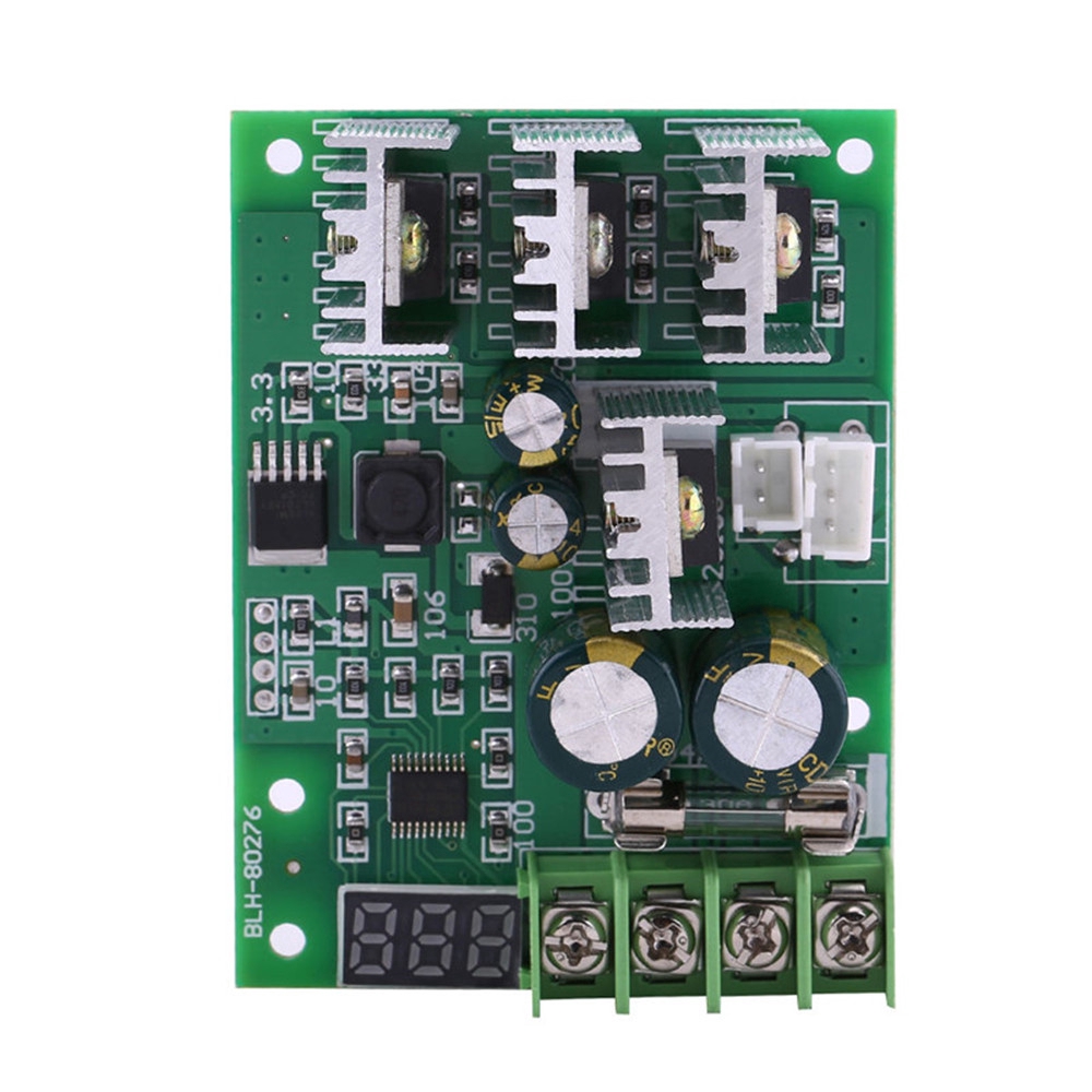 ✫〖ready to ship/COD〗✫   30A DC6-60V PWM Motor Speed Controller Module Dimmer Arus Regulator dengan Display Display