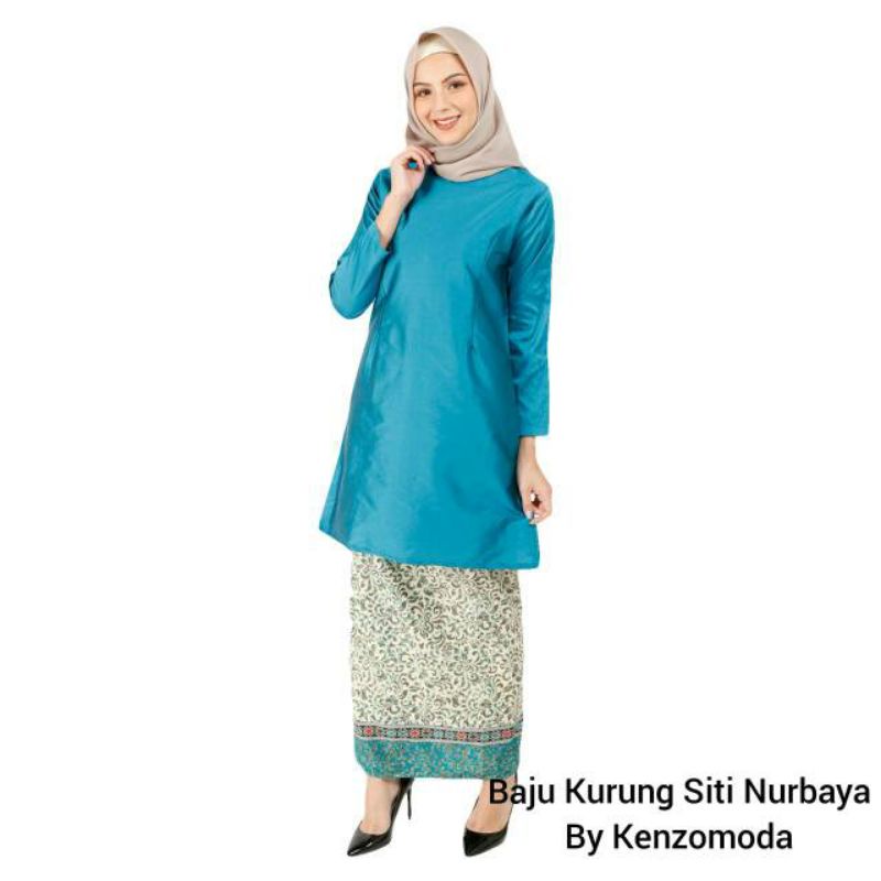 Baju kurung terbaru / stelan gamis taffeta / baju kurung siti nurbaya / tunik padang / gamis kekinia